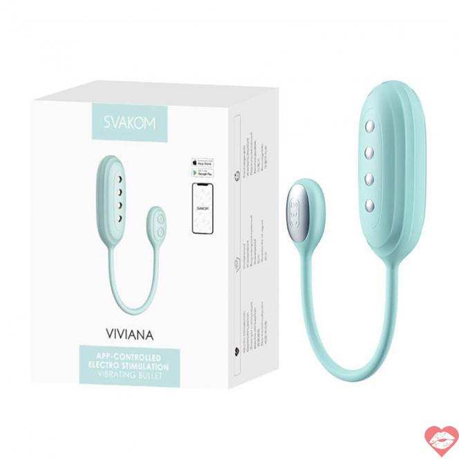  Cửa hàng bán Trứng rung sốc điện Svakom Viviana điều khiển qua app điện thoại  giá sỉ 
