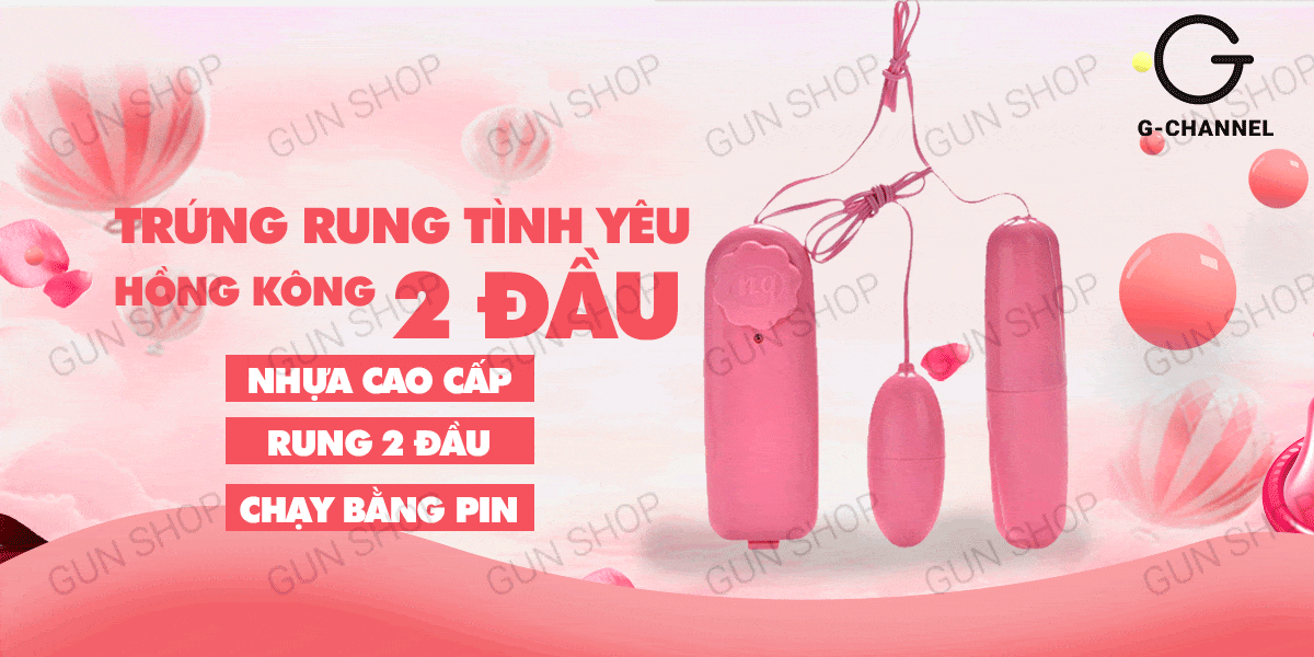 Trứng rung 2 đầu mini mạnh mẽ giá tốt cho cuộc yêu sôi động