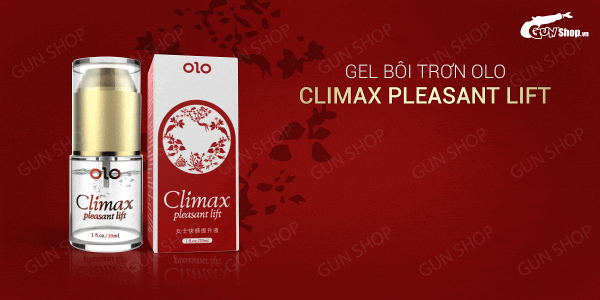 Gel bôi trơn nữ tăng khoái cảm OLO Climax 20ml giúp kích thích mạnh