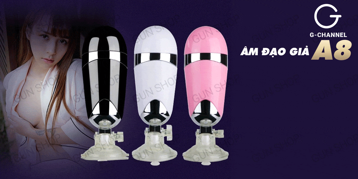 Âm Đạo Giả Hít Tường Rung Mạnh A8 Chính Hãng Giá Tốt