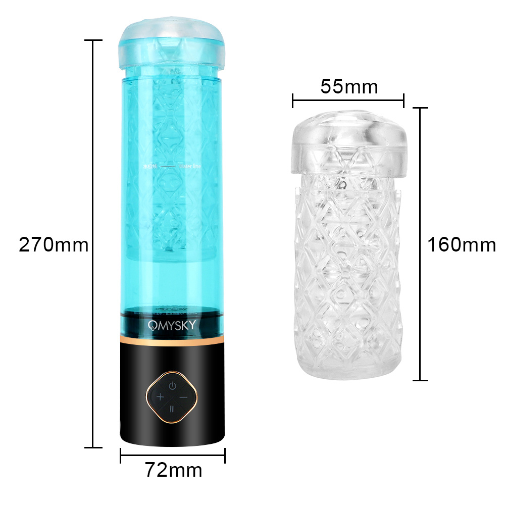Máy tập dương vật tự động Omysky Mighty Eagle tăng kích thước massage nước sạc tiện lợi