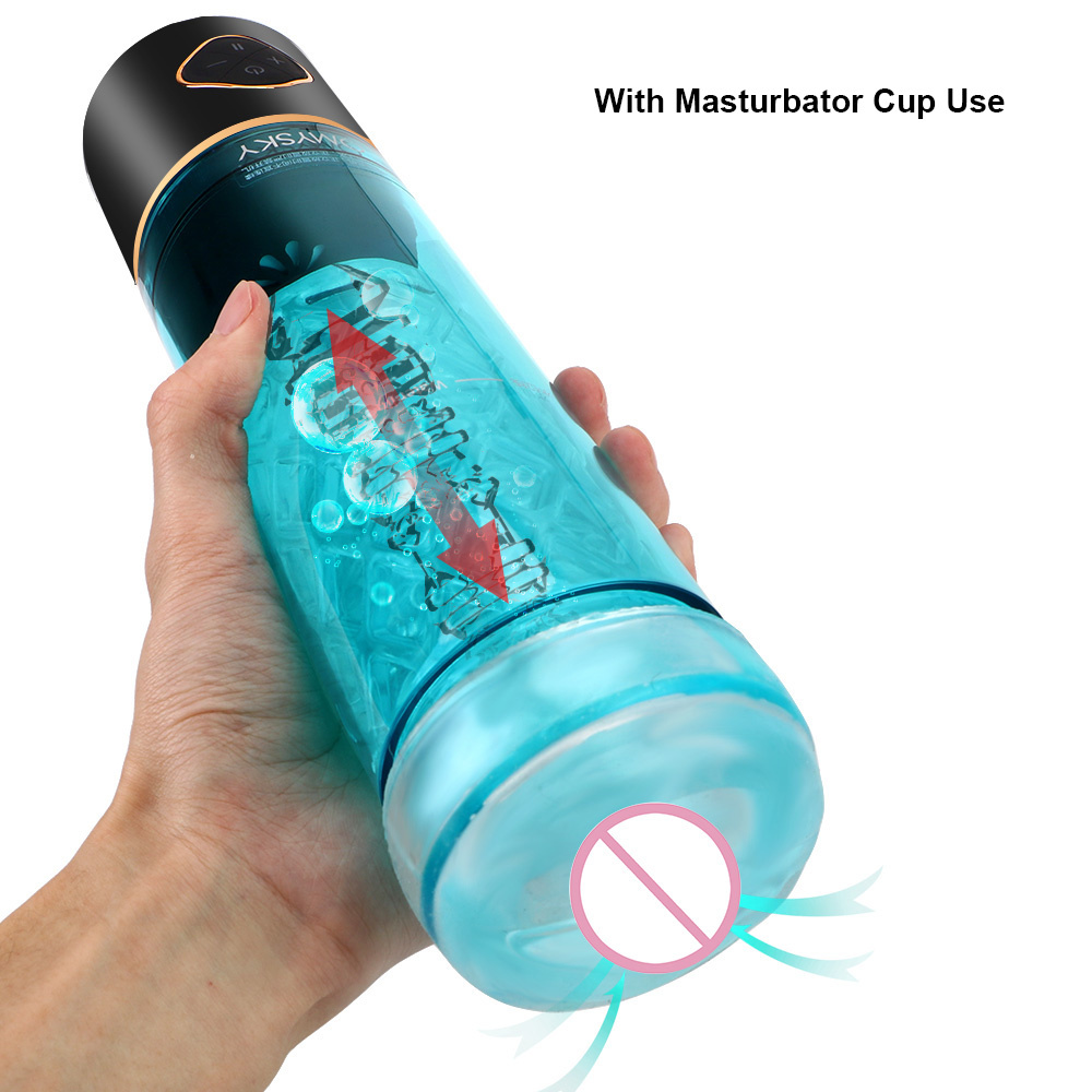 Máy tập dương vật tự động Omysky Mighty Eagle tăng kích thước massage nước sạc tiện lợi