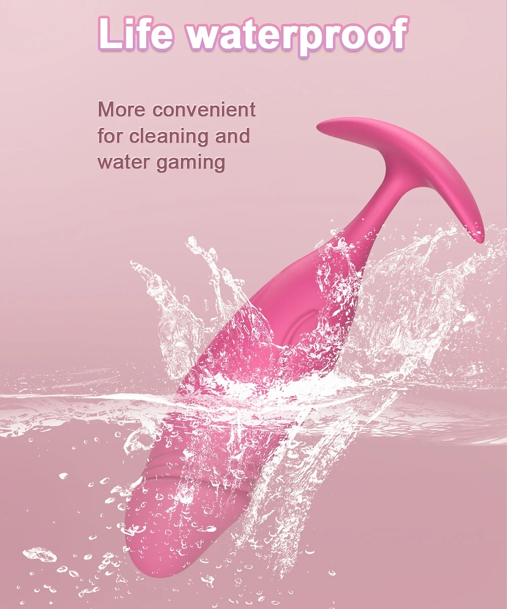 Trứng rung tình yêu dương vật giả massage hậu môn remote tiện lợi