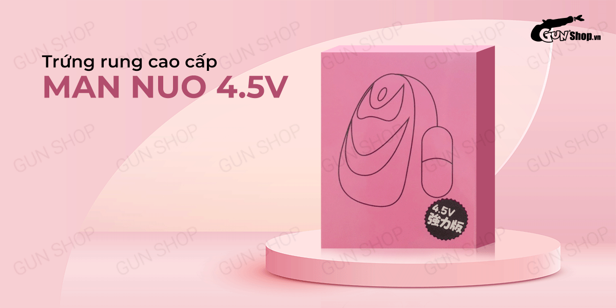Trứng Rung Cao Cấp 1 Đầu Pin Man Nuo 4.5V Kích Thích Mua Ngay