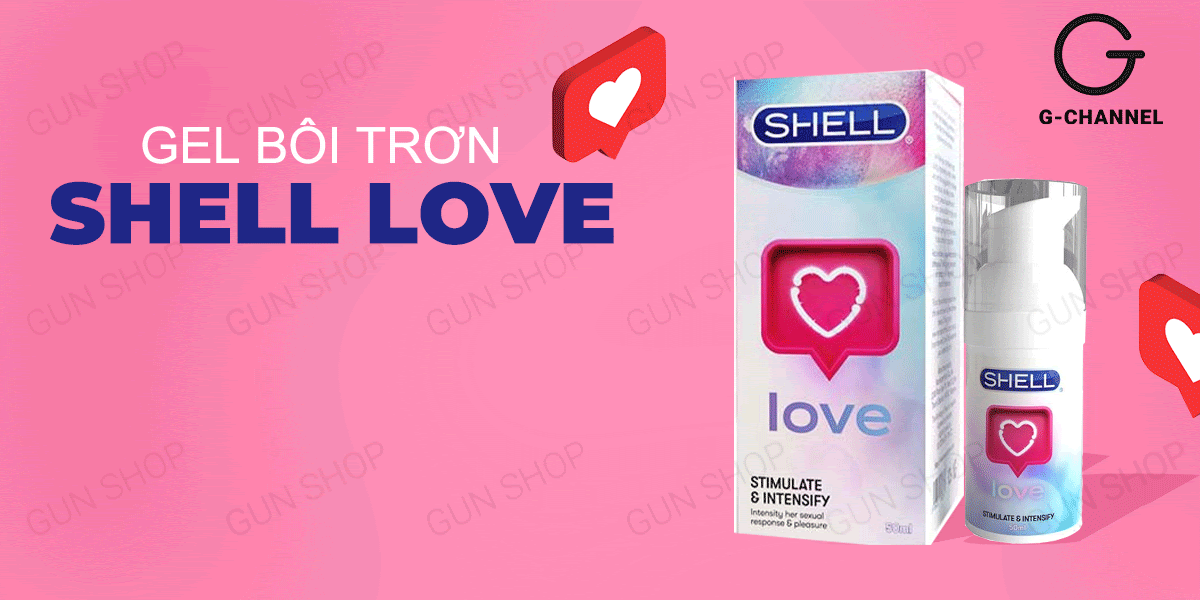 Gel Bôi Trơn Nữ Shell Love Tăng Khoái Cảm 50ml Mua Ngay