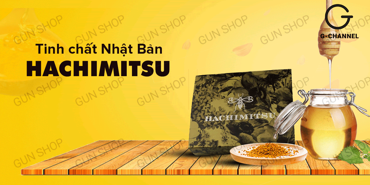 Tinh chất Hachimitsu tăng sinh lực cải thiện sức khỏe phái mạnh nữ