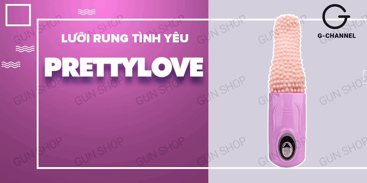 Lưỡi rung đa chế độ sạc tiện lợi Pretty Love hấp dẫn