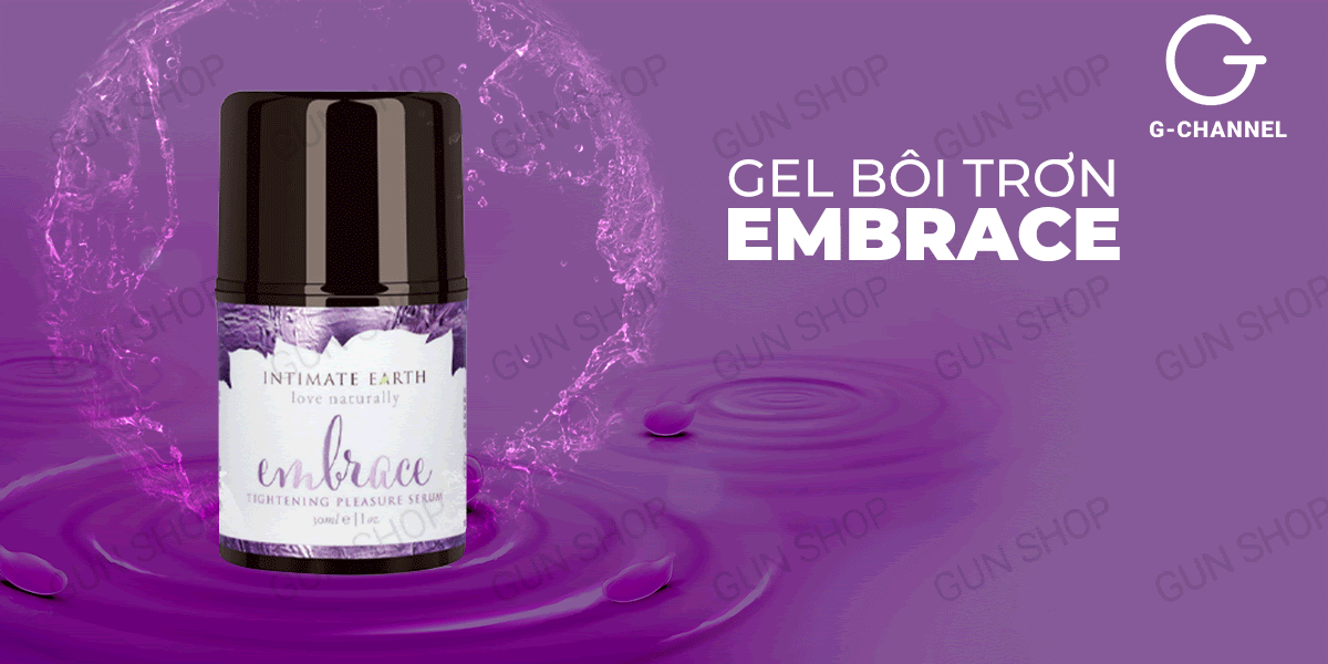 Gel bôi trơn se khít âm đạo Embrace 30ml tăng khoái cảm tốt nhất Gel bôi trơn se khít âm đạo Embrace 30ml tăng khoái cảm tốt nhất
