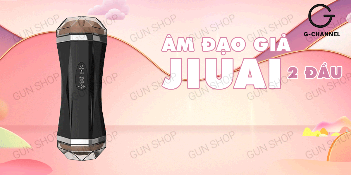 Âm đạo giả 2 đầu sạc điện Jiuai rung mạnh mềm mại Âm đạo giả 2 đầu sạc điện Jiuai rung mạnh mềm mại