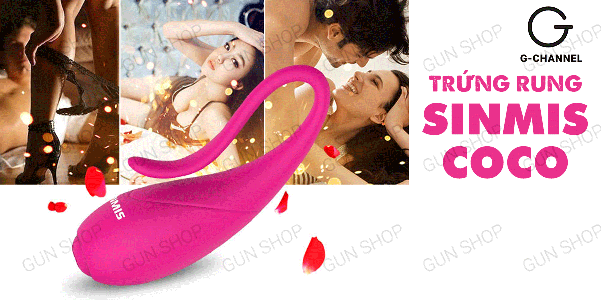 Máy rung siêu mạnh chống nước Nalone Sinmis Coco pin trâu tiện ích