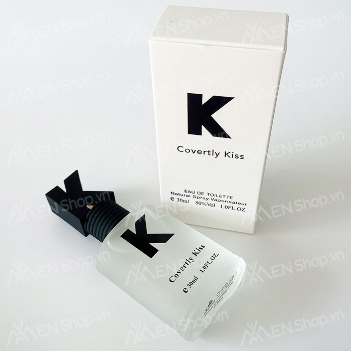 Nước hoa kích dục Nam K Covertly Kiss hàng nhập khẩu chính hãng