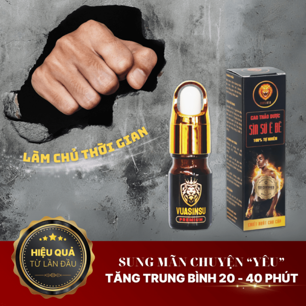 Sìn sú xịt Vuasinsu 5ml chính hãng tăng khoái cảm lâu bền