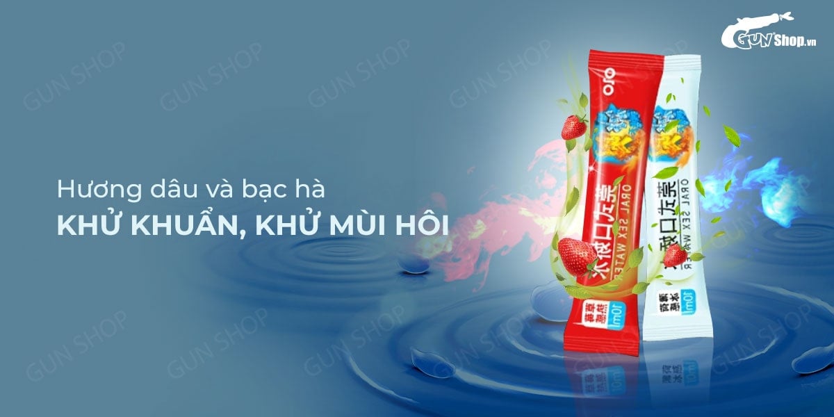 Nước tình yêu BJ băng lửa OLO hương bạc hà kích thích cực đỉnh 4 cặp Nước tình yêu BJ băng lửa OLO hương bạc hà kích thích cực đỉnh 4 cặp