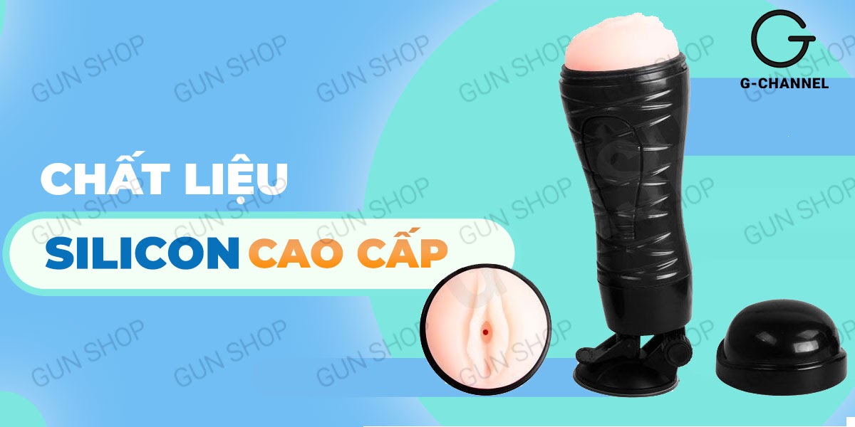 Âm đạo giả dính tường rung 12 tần số sạc pin cao cấp Crazy Bull Âm đạo giả dính tường rung 12 tần số sạc pin cao cấp Crazy Bull
