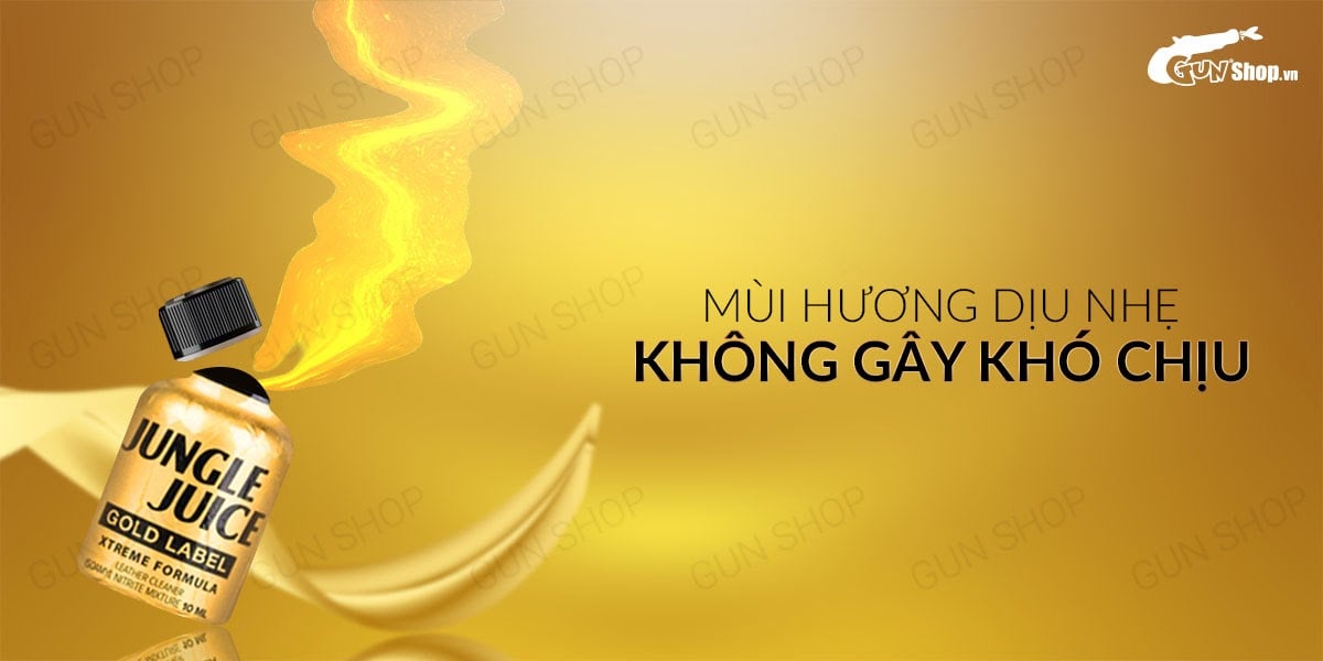 Popper Jungle Juice Gold Label 10ml chính hãng USA kích thích Popper Jungle Juice Gold Label 10ml chính hãng USA kích thích