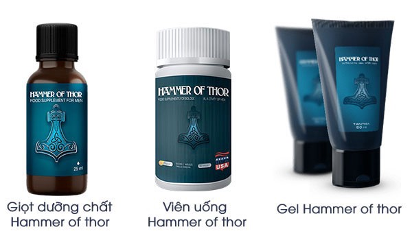 Hammer Of Thor chính hãng bổ thận tráng dương tăng cường sức khỏe