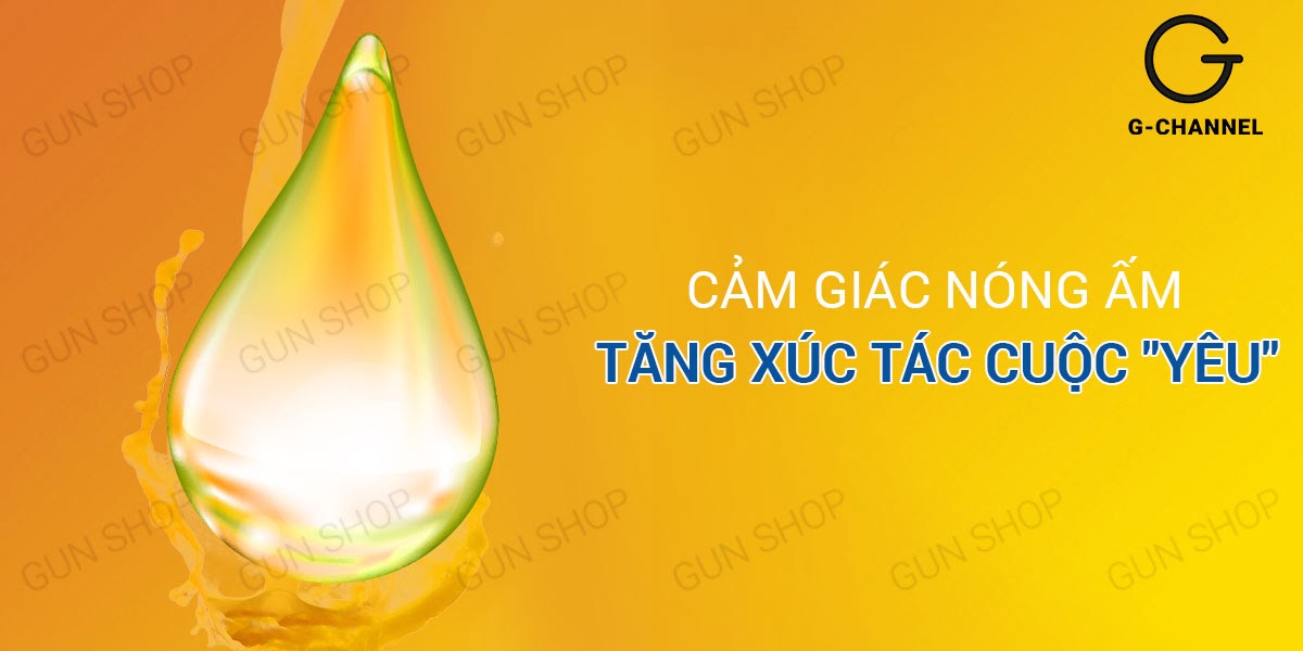 Gel bôi trơn nóng ấm Durex Warming 100ml tăng khoái cảm