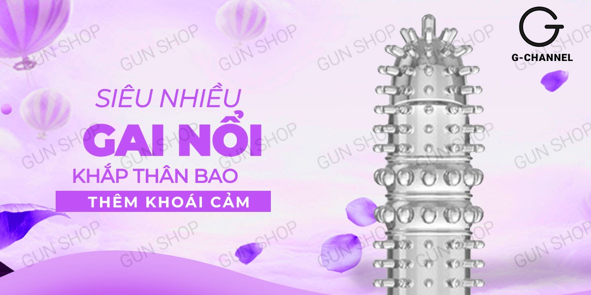 Bao cao su ngón tay Aichao gai lớn kích thích mạnh mẽ an toàn Bao cao su ngón tay Aichao gai lớn kích thích mạnh mẽ an toàn