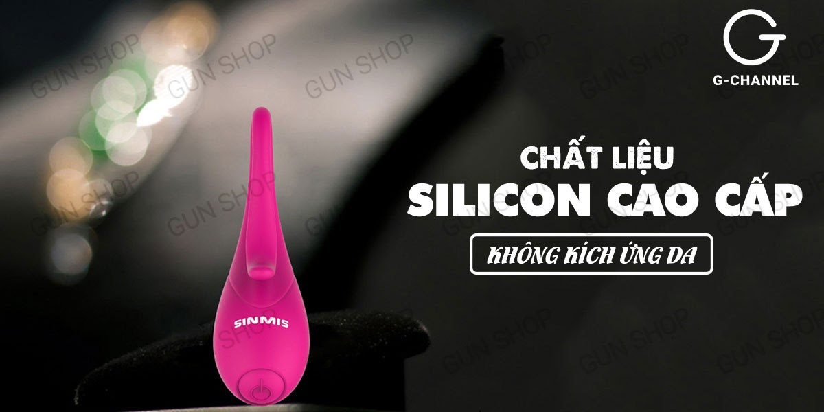 Máy rung siêu mạnh chống nước Nalone Sinmis Coco pin trâu tiện ích