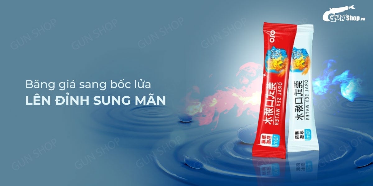 Nước tình yêu BJ băng lửa OLO hương bạc hà kích thích cực đỉnh 4 cặp Nước tình yêu BJ băng lửa OLO hương bạc hà kích thích cực đỉnh 4 cặp