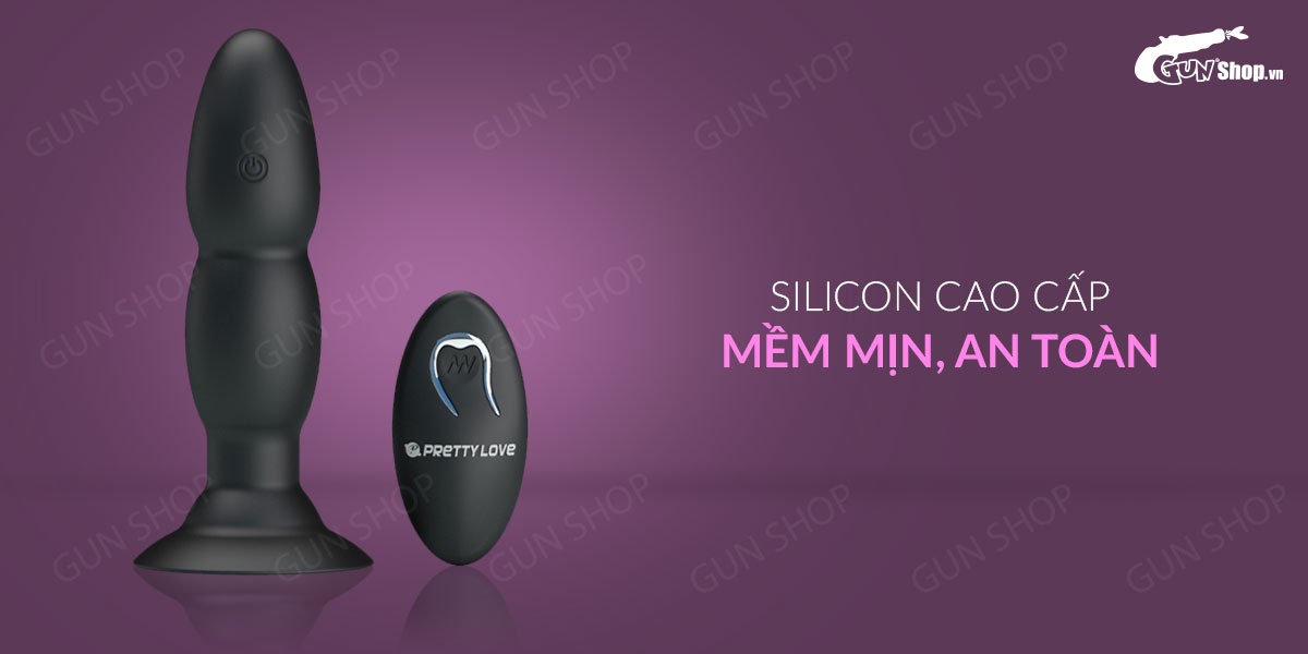 Que rung hậu môn 4 chế độ siêu mềm cao cấp điều khiển từ xa Que rung hậu môn 4 chế độ siêu mềm cao cấp điều khiển từ xa