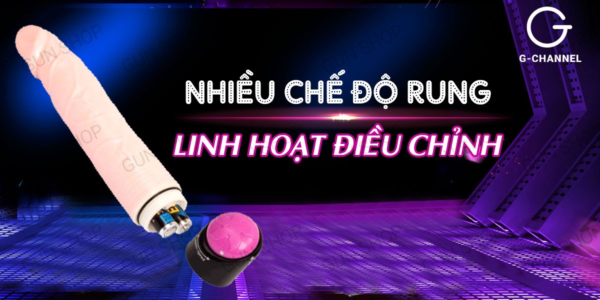 Dương vật giả silicon cao cấp Baile pin bền tiện lợi