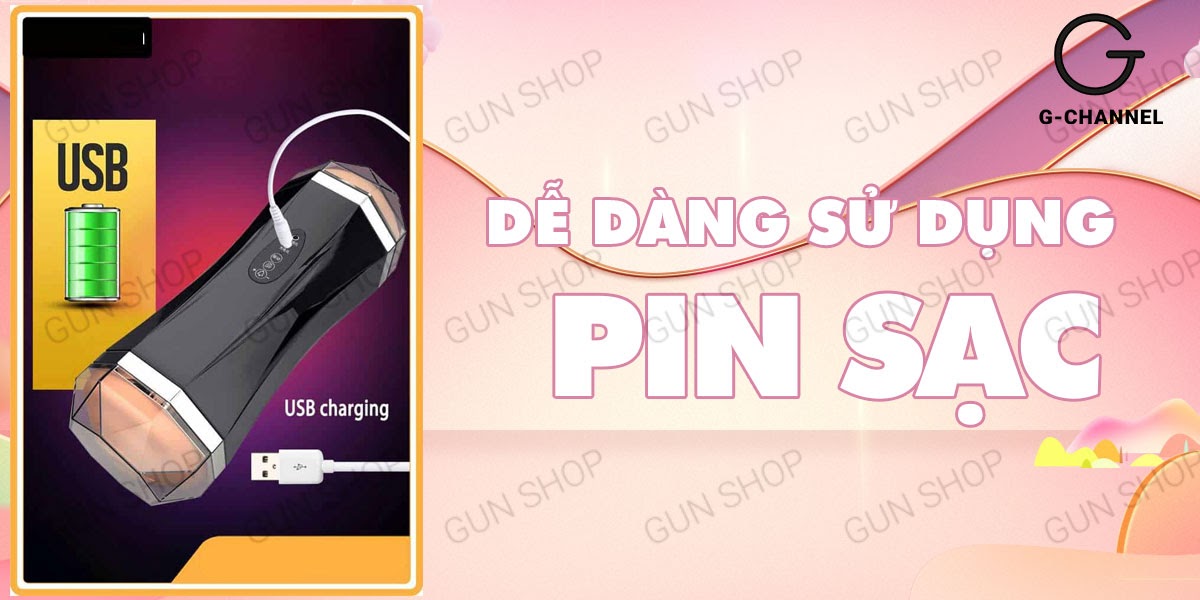 Âm đạo giả 2 đầu sạc điện Jiuai rung mạnh mềm mại Âm đạo giả 2 đầu sạc điện Jiuai rung mạnh mềm mại