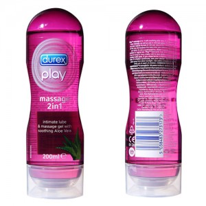 Gel bôi trơn Durex Play 2in1 200ml dưỡng ẩm an toàn mềm mịn