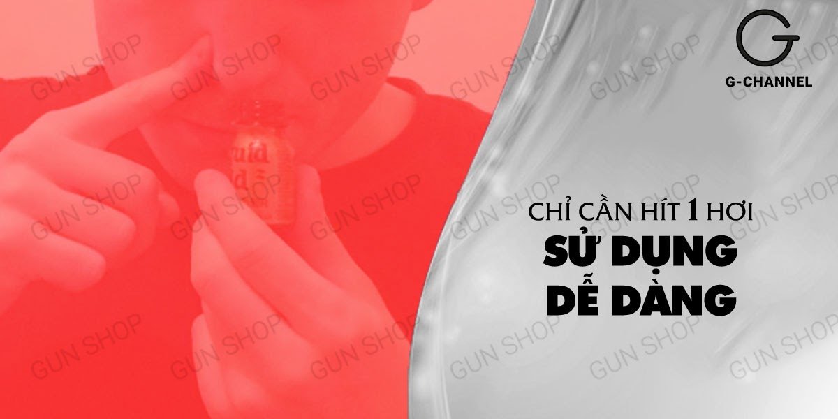 Popper C4 Red 10ml USA Chính Hãng Hương Mạnh Mẽ Giá Tốt