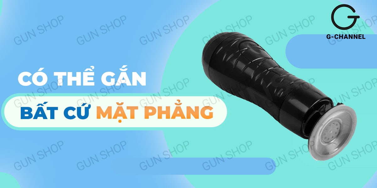 Âm đạo giả dính tường rung 12 tần số sạc pin cao cấp Crazy Bull Âm đạo giả dính tường rung 12 tần số sạc pin cao cấp Crazy Bull