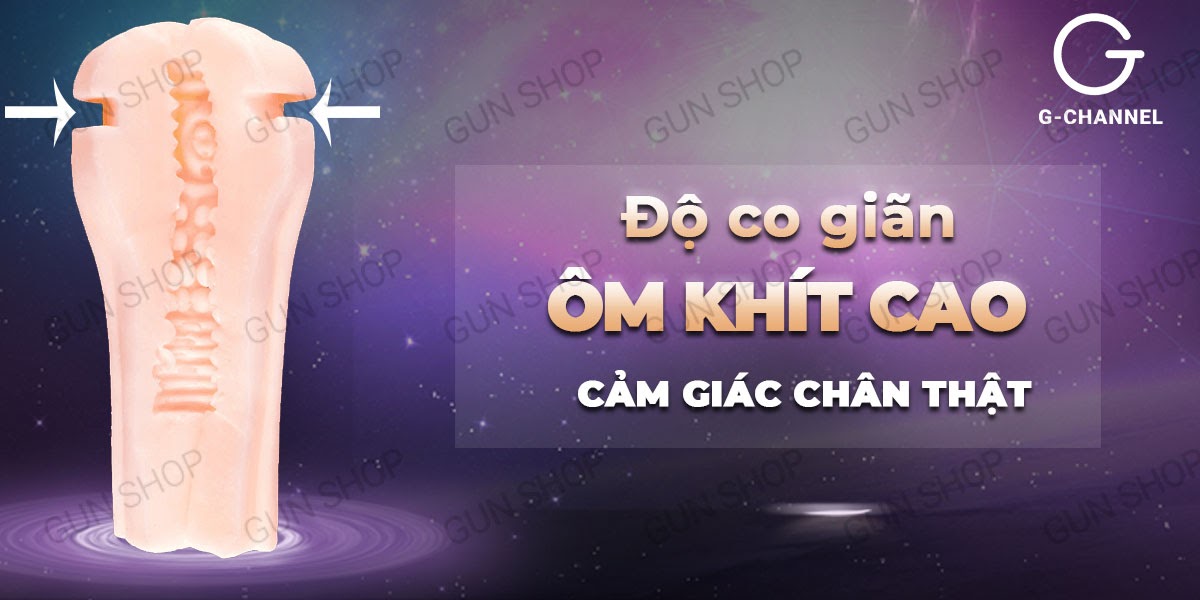 Âm đạo giả hình lon bia Magical Kiss Gold chất lượng tốt