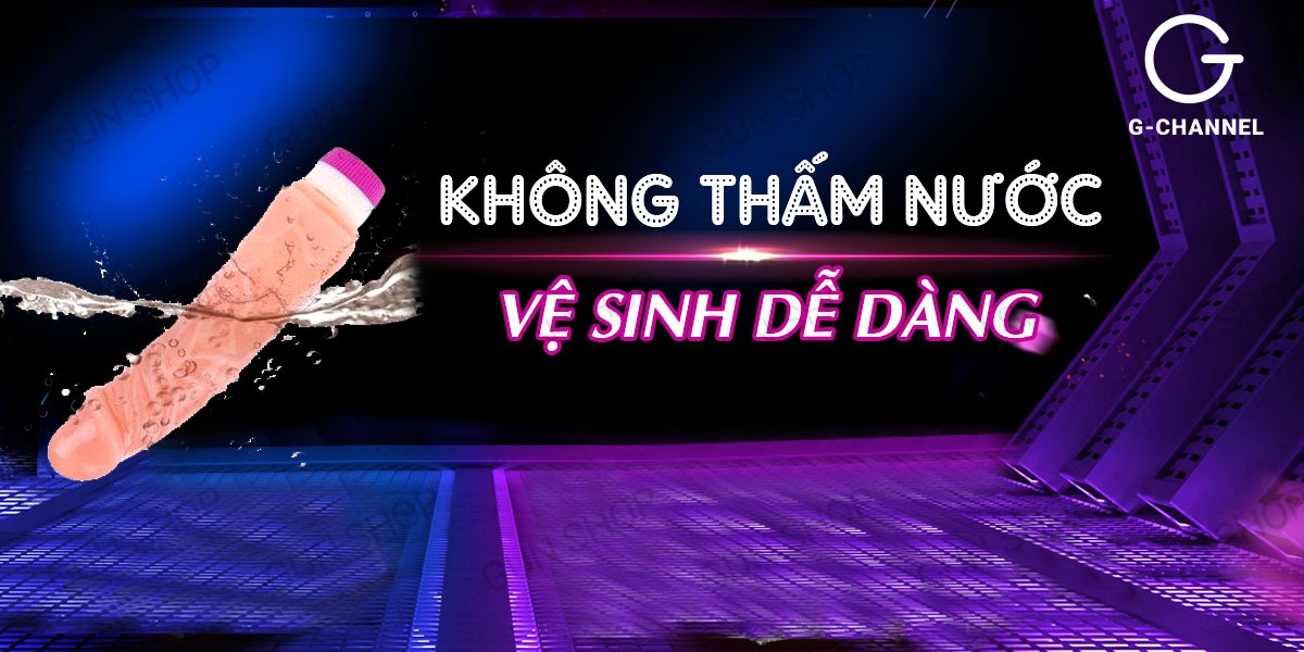 Dương vật giả silicon cao cấp Baile pin bền tiện lợi