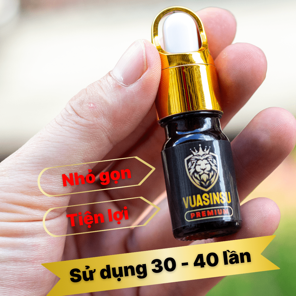 Sìn sú xịt Vuasinsu 5ml chính hãng tăng khoái cảm lâu bền