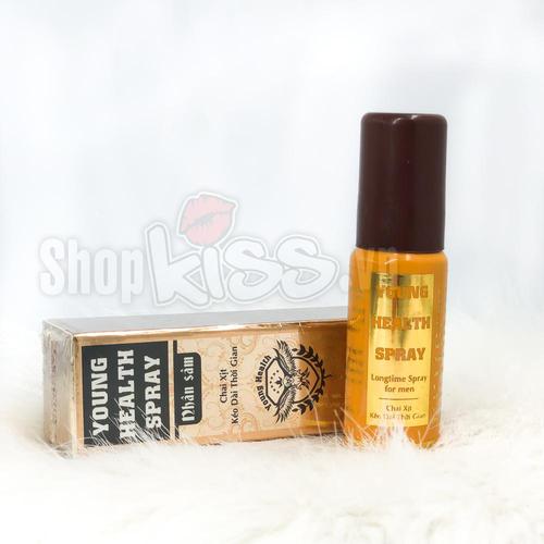 Chai xịt Young Health Ginseng kéo dài quan hệ xuất tinh sớm