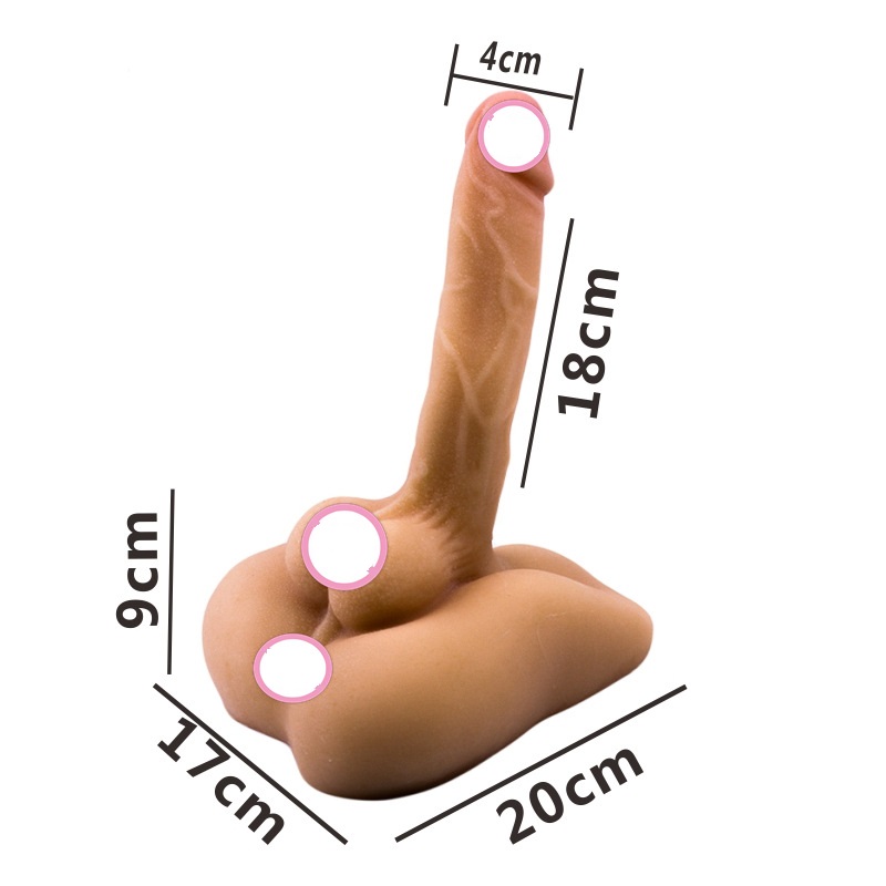 Dương Vật Giả Silicon Mềm Mại Chân Thật Kích Thích Cực Đỉnh