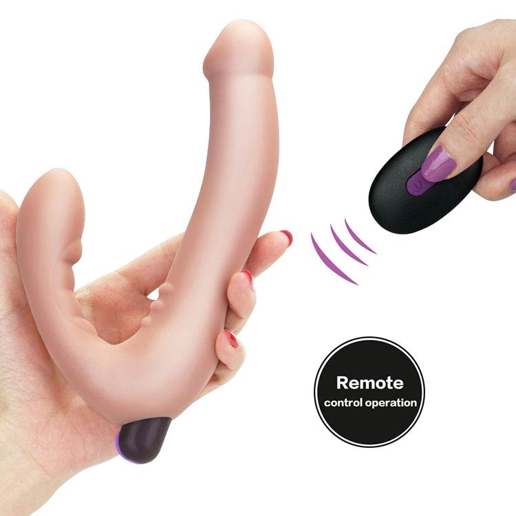 Dương vật giả 2 đầu Lovetoy Ijoy 10 chế độ rung silicon cao cấp