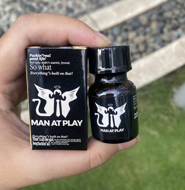Popper Man At Play đen 10ml chính hãng mạnh mẽ, đẳng cấp