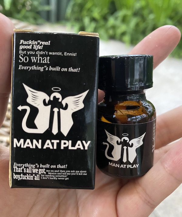 Popper Man At Play đen 10ml chính hãng mạnh mẽ, đẳng cấp
