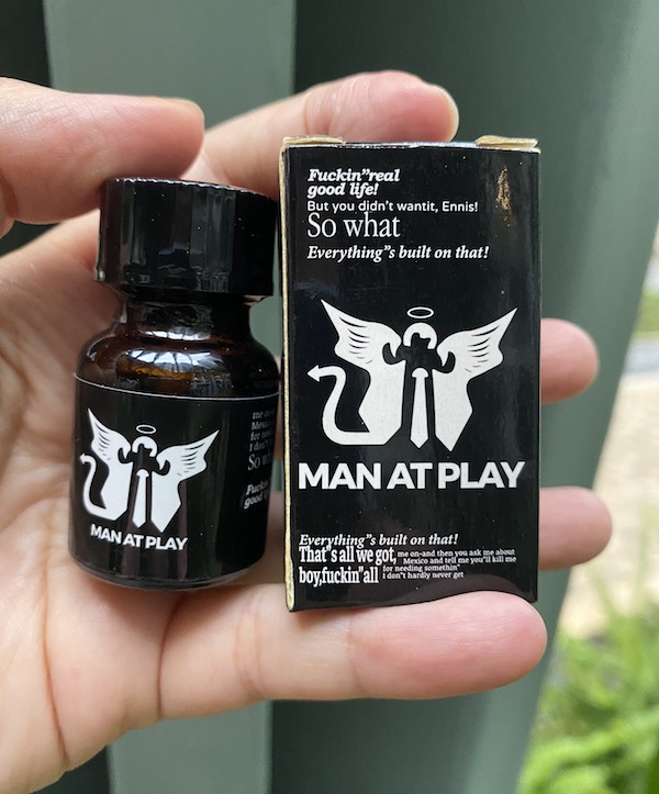 Popper Man At Play đen 10ml chính hãng mạnh mẽ, đẳng cấp