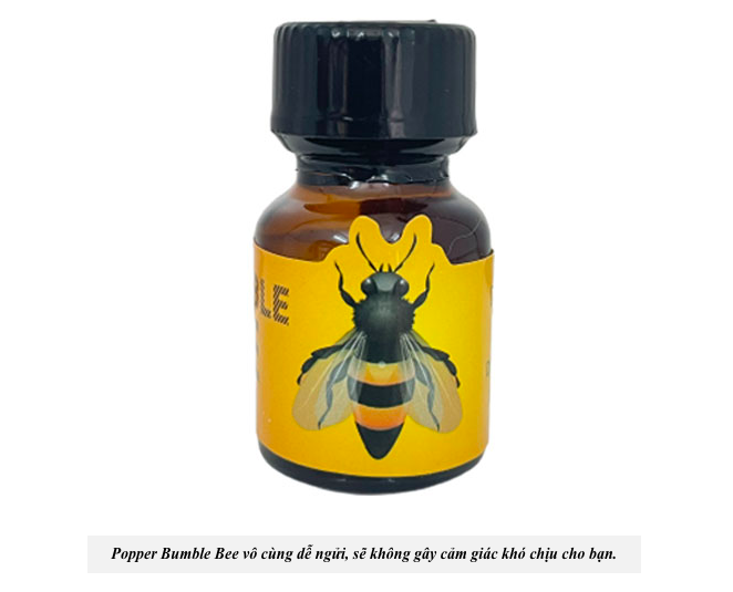 Popper Bumble Bee 10ml - Tăng Hưng Phấn, Kích Thích Mạnh Mẽ Popper Bumble Bee 10ml - Tăng Hưng Phấn, Kích Thích Mạnh Mẽ