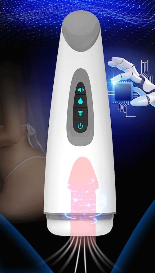 Máy thủ dâm cao cấp rung bú mút co bóp nhiệt kích thích Máy thủ dâm cao cấp rung bú mút co bóp nhiệt kích thích