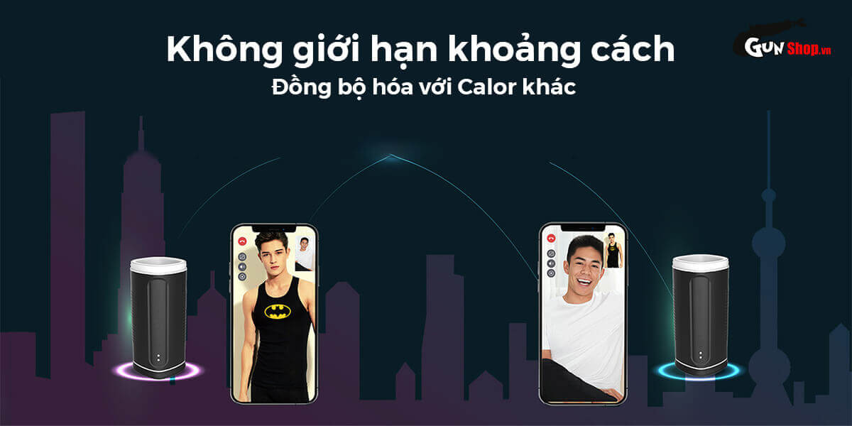Âm Đạo Giả Calor Ứng Dụng Điều Khiển App Từ Xa Kích Thích