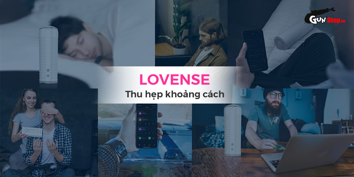 Lovense Max 2 âm đạo giả tự động co bóp rung mạnh điều khiển app