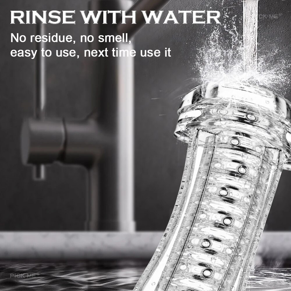 Cốc thủ dâm Fervent X trong suốt chất liệu cao cấp đa dạng mẫu mã