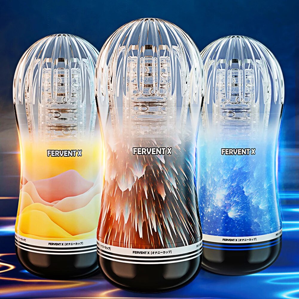 Cốc thủ dâm Fervent X trong suốt chất liệu cao cấp đa dạng mẫu mã