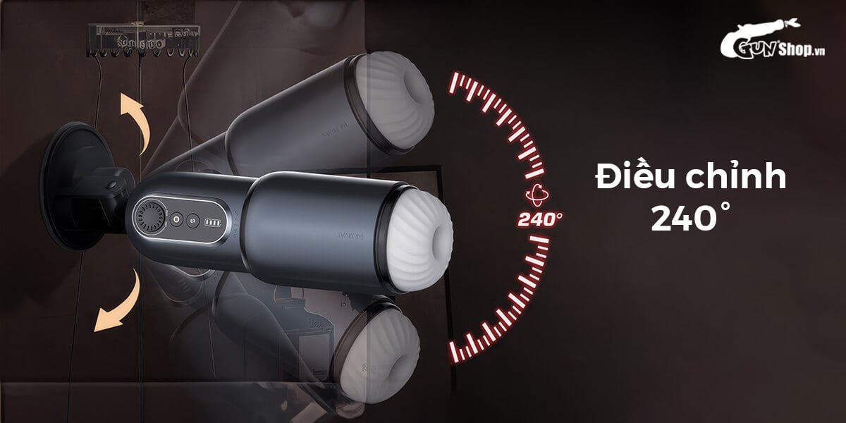 Âm Đạo Giả Svakom Godwin Rung Hút Mạnh Đa Năng Hàng Chính Hãng