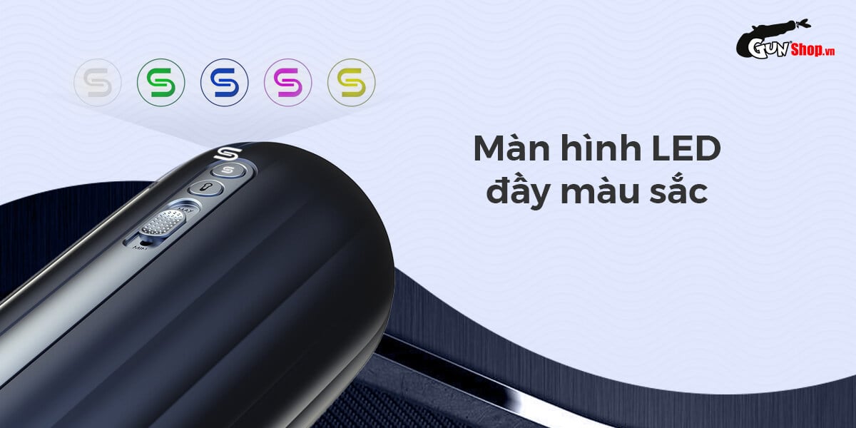 Âm đạo giả Svakom Hannes Neo co bóp ấm điều khiển app Âm đạo giả Svakom Hannes Neo co bóp ấm điều khiển app