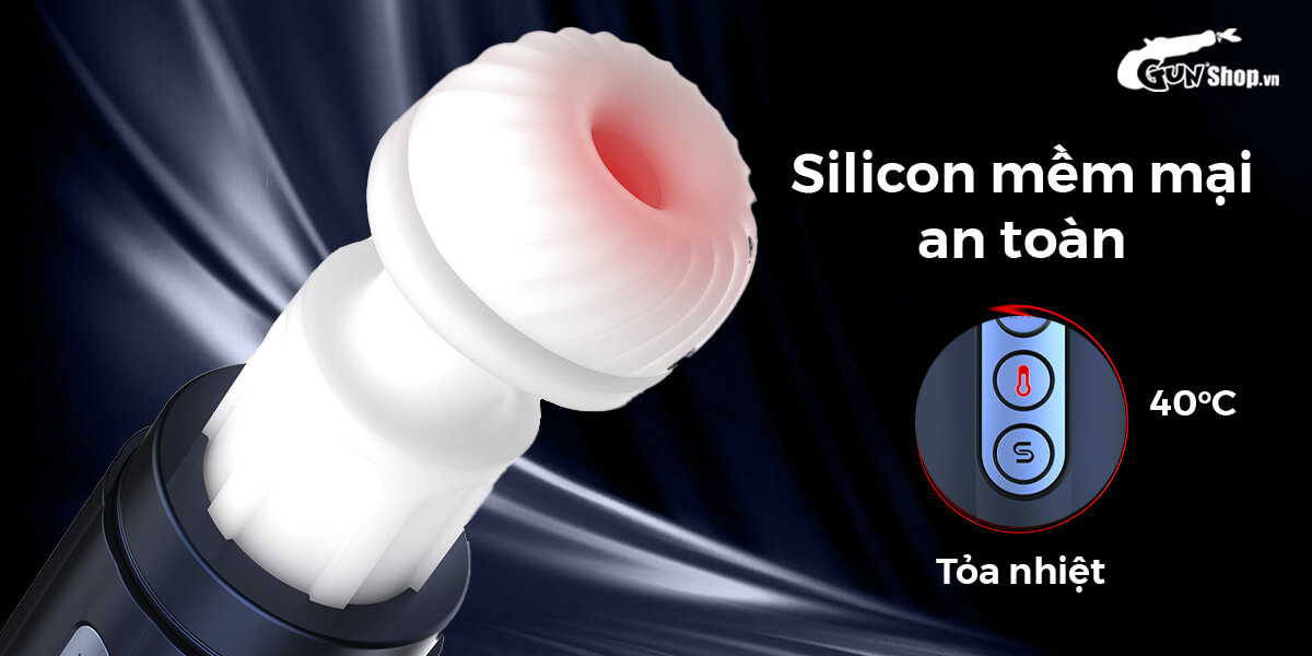 Âm đạo giả Svakom Hannes Neo co bóp ấm điều khiển app Âm đạo giả Svakom Hannes Neo co bóp ấm điều khiển app