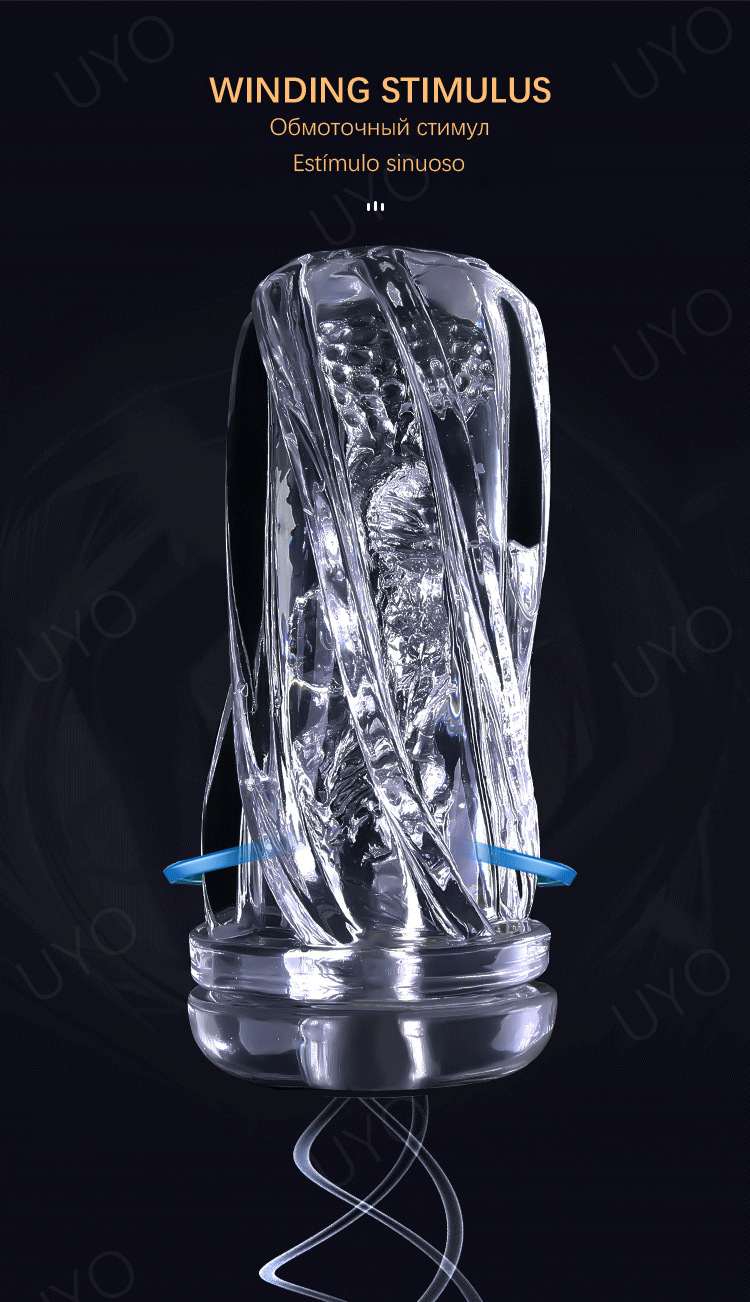 Cốc Thủ Dâm Devil Silicon Mềm Xoắn Ốc Kích Thích Cực Đã