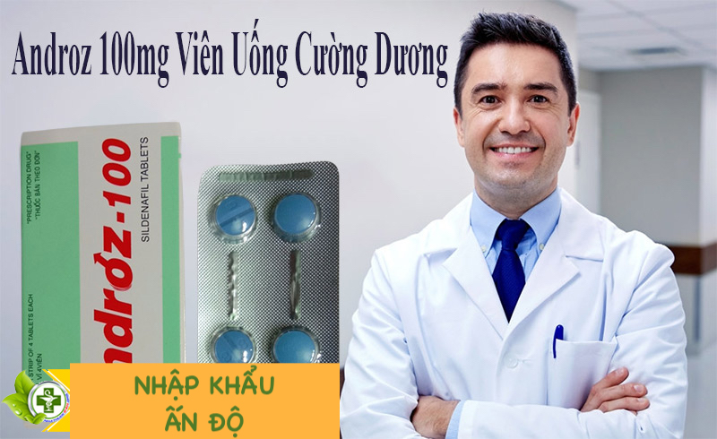 Thuốc Androz 100mg Tăng Cường Sinh Lý Nam Giới Hỗ Trợ Kéo Dài Thời Gian